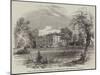 Tapton House, Near Chesterfield, the Residence of the Late Mr G Stephenson-null-Mounted Giclee Print