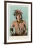 Taqui, Hopi Snake Priest-null-Framed Art Print