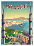 Istanbul, Turkey - Through the Minarets of a Mosque-Tar?k Uzmen-Art Print