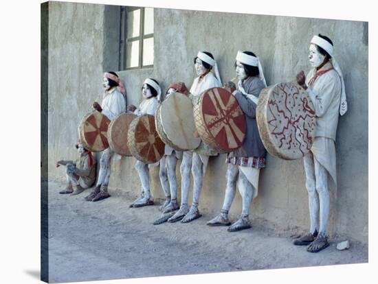 Tarahumaras Indians, Norogachi, Sierra Madre, Mexico-Robert Cundy-Stretched Canvas