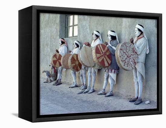 Tarahumaras Indians, Norogachi, Sierra Madre, Mexico-Robert Cundy-Framed Stretched Canvas