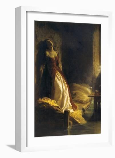 Tarakanova in the Flood-Konstantin Dmitrievich Flavitsky-Framed Art Print