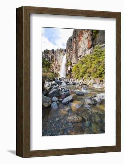 Taranaki Falls-Matthew Williams-Ellis-Framed Photographic Print