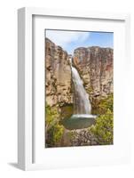 Taranaki Falls-Matthew Williams-Ellis-Framed Photographic Print