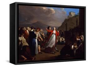 Tarantella-Angelica Kauffmann-Framed Stretched Canvas