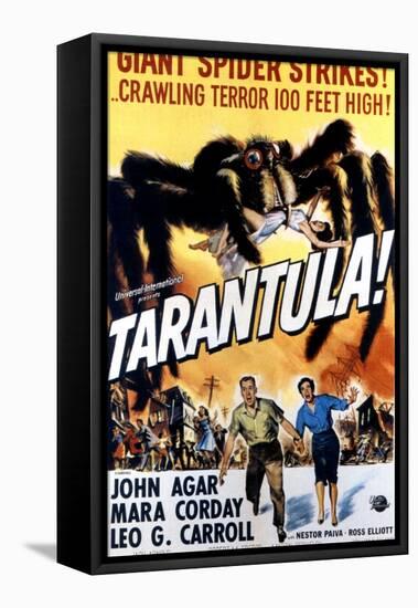 Tarantula, John Agar, Mara Corday, 1955-null-Framed Stretched Canvas