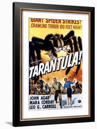 Tarantula, John Agar, Mara Corday, 1955-null-Framed Art Print