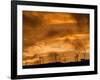 Tararua Wind Farm, Tararua Ranges, near Palmerston North, North Island, New Zealand-David Wall-Framed Photographic Print