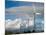 Tararua Wind Farm, Tararua Ranges, near Palmerston North, North Island, New Zealand-David Wall-Mounted Photographic Print