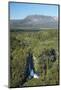 Tarawera Falls on Tarawera River, and Mount Tarawera Volcano, Rotorua, North Island, New Zealand-David Wall-Mounted Photographic Print