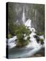 Tarawera Falls, Tarawera River, North Island, New Zealand-David Wall-Stretched Canvas
