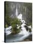 Tarawera Falls, Tarawera River, North Island, New Zealand-David Wall-Stretched Canvas