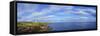 Tarbat Ness Lighthouse, Tarbat Ness Peninsula, Portmahomack, Easter Ross, Highlands, Scotland-Panoramic Images-Framed Stretched Canvas