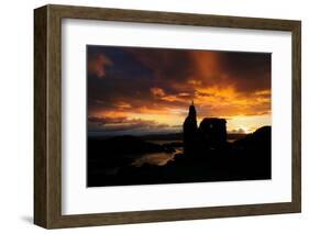 Tarbert Castle at Dawn-photographhunter-Framed Photographic Print