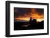 Tarbert Castle at Dawn-photographhunter-Framed Photographic Print