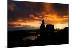 Tarbert Castle at Dawn-photographhunter-Mounted Photographic Print