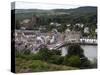 Tarbert Centre, East Loch Tarbert, Argyll, Scotland, United Kingdom, Europe-David Lomax-Stretched Canvas