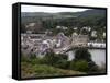 Tarbert Centre, East Loch Tarbert, Argyll, Scotland, United Kingdom, Europe-David Lomax-Framed Stretched Canvas