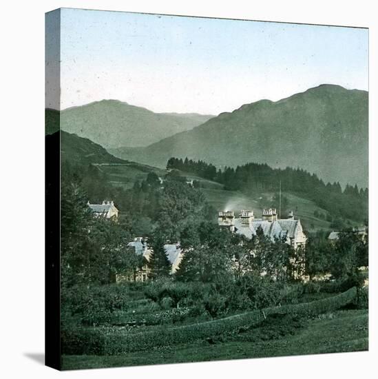 Tarbet (Scotland), View of the Village on Lake Lomond-Leon, Levy et Fils-Stretched Canvas