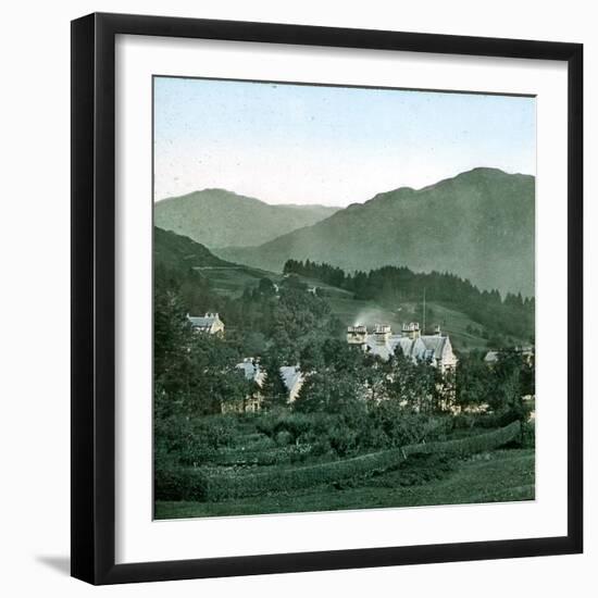 Tarbet (Scotland), View of the Village on Lake Lomond-Leon, Levy et Fils-Framed Photographic Print