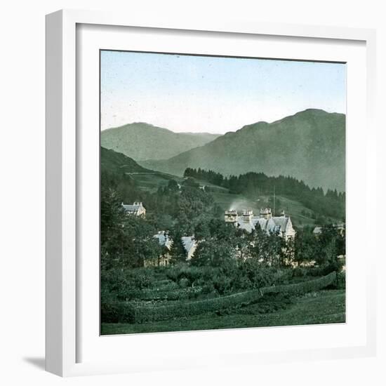 Tarbet (Scotland), View of the Village on Lake Lomond-Leon, Levy et Fils-Framed Photographic Print