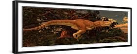 Tarbosaurus Was a Theropod Dinosaur from the Late Cretaceous Period-null-Framed Premium Giclee Print