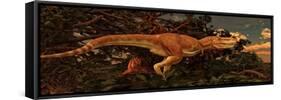 Tarbosaurus Was a Theropod Dinosaur from the Late Cretaceous Period-null-Framed Stretched Canvas