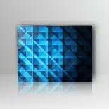 Abstract Geometrical Background-Tarchyshnik Andrei-Mounted Art Print