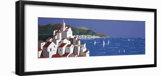 Tarde en Cadaques-Vicenc Curtó-Framed Giclee Print