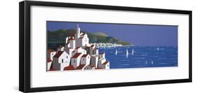 Tarde en Cadaques-Vicenc Curtó-Framed Giclee Print