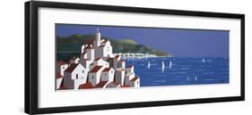 Tarde en Cadaques-Vicenc Curtó-Framed Giclee Print