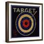 Target Brand - Sanger, California - Citrus Crate Label-Lantern Press-Framed Art Print