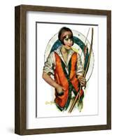 "Target Practice,"October 8, 1927-Ellen Pyle-Framed Giclee Print