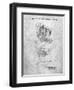 Target Shopping Cart Patent-Cole Borders-Framed Art Print