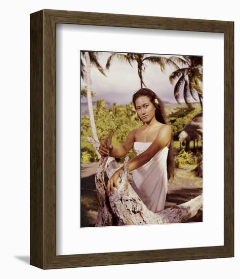 Tarita, Mutiny on the Bounty (1962)-null-Framed Photo