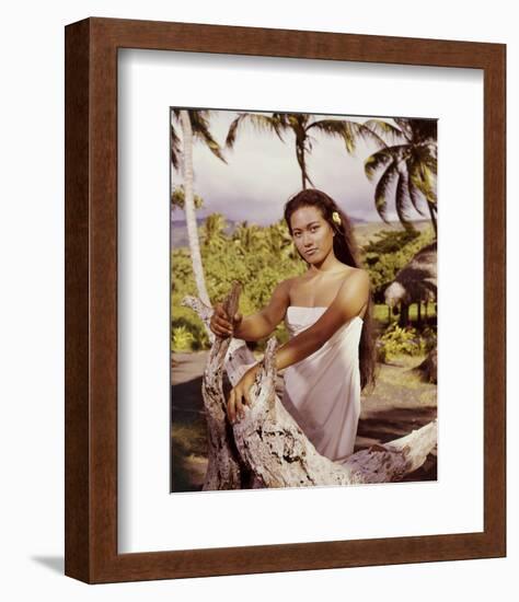 Tarita, Mutiny on the Bounty (1962)-null-Framed Photo