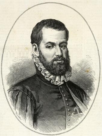 Pedro Menendez De Aviles (1519-1574). Engraving.