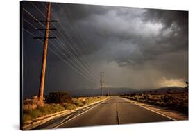 Tarmac Road Disappearing into Distance in USA-Jody Miller-Stretched Canvas