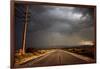 Tarmac Road Disappearing into Distance in USA-Jody Miller-Framed Photographic Print