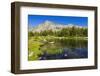 Tarn under Mount Dana, Tuolumne Meadows, Yosemite National Park, California, USA-Russ Bishop-Framed Photographic Print