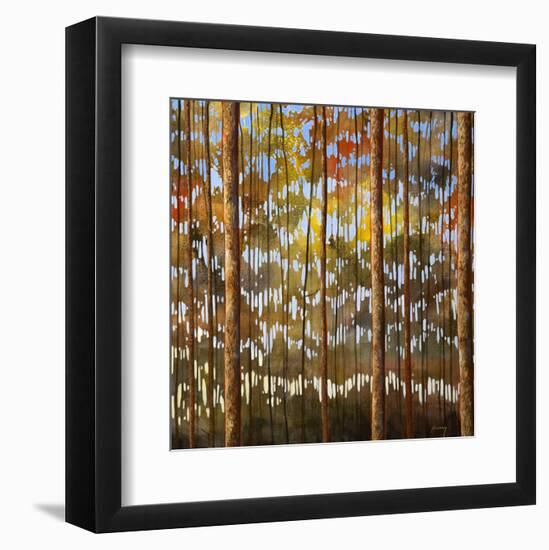 Tarnished Wood-Shawn Meharg-Framed Art Print