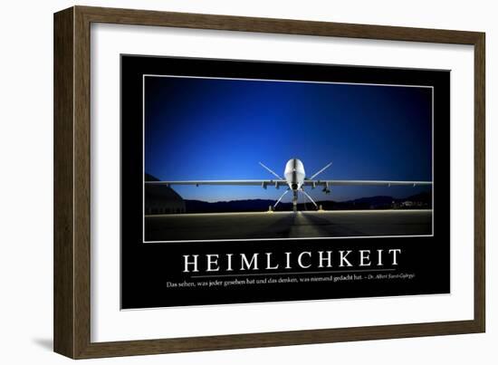 Tarnung: Motivationsposter Mit Inspirierendem Zitat-null-Framed Photographic Print