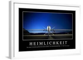 Tarnung: Motivationsposter Mit Inspirierendem Zitat-null-Framed Photographic Print