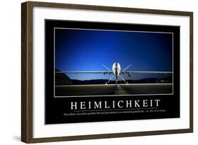 Tarnung: Motivationsposter Mit Inspirierendem Zitat-null-Framed Photographic Print