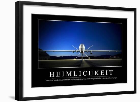 Tarnung: Motivationsposter Mit Inspirierendem Zitat-null-Framed Photographic Print