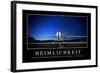 Tarnung: Motivationsposter Mit Inspirierendem Zitat-null-Framed Photographic Print