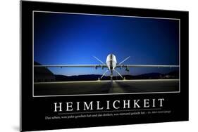 Tarnung: Motivationsposter Mit Inspirierendem Zitat-null-Mounted Photographic Print