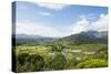 Taro Fields in Hanalei National Wildlife Refuge, Hanalei Valley, Kauai, Hawaii-Michael DeFreitas-Stretched Canvas