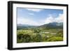 Taro Fields in Hanalei National Wildlife Refuge, Hanalei Valley, Kauai, Hawaii-Michael DeFreitas-Framed Photographic Print