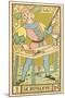 Tarot: 1 Le Bateleur, The Juggler-Oswald Wirth-Mounted Art Print